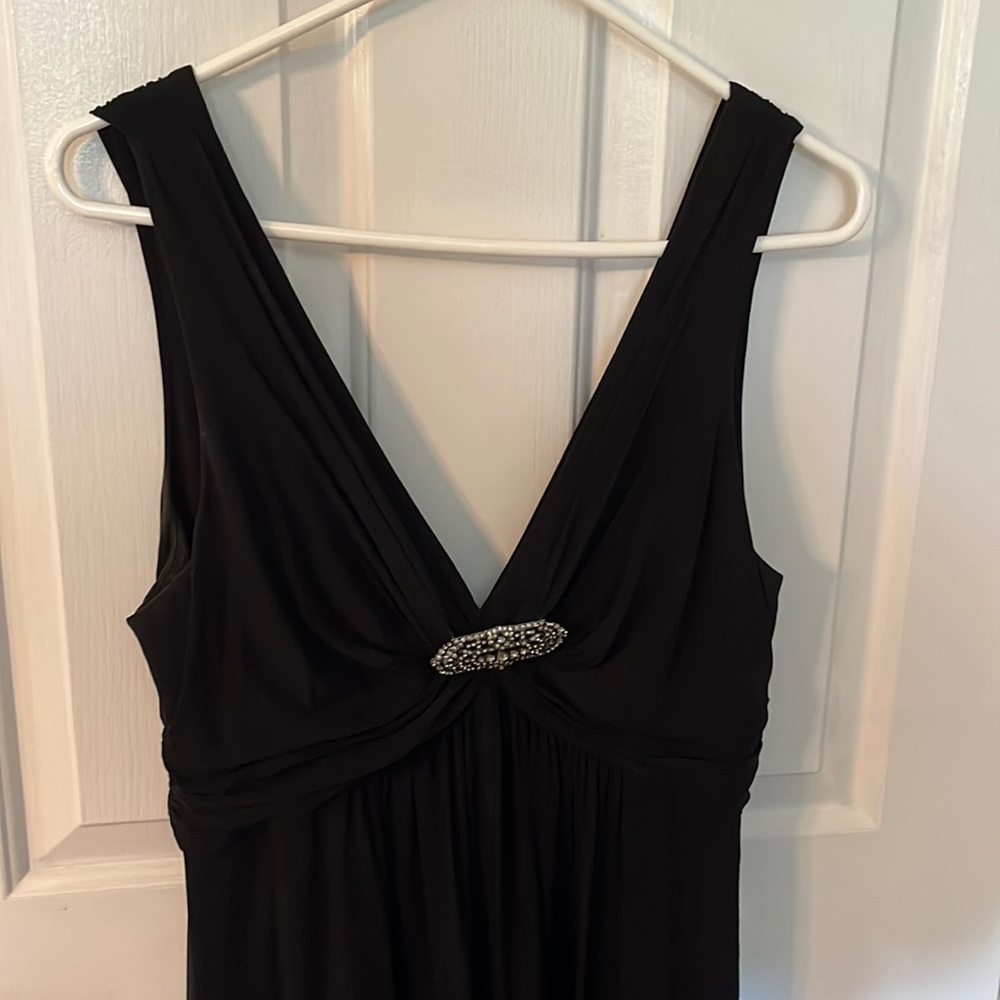 BCBGMaxAzria Long Black Dress